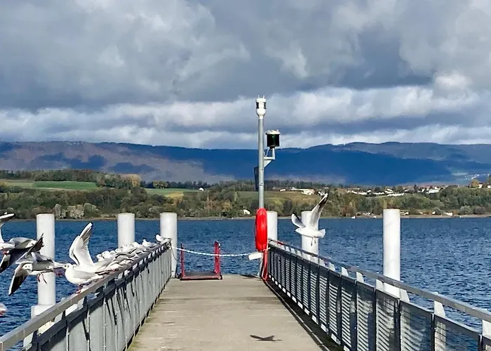 アパート Ahornlounge Am Murtensee