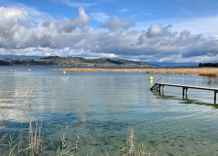 アパート Ahornlounge Am Murtensee *